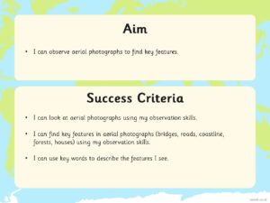 Geography Lesson 31.01.22