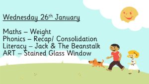 Wednesday 26th January
